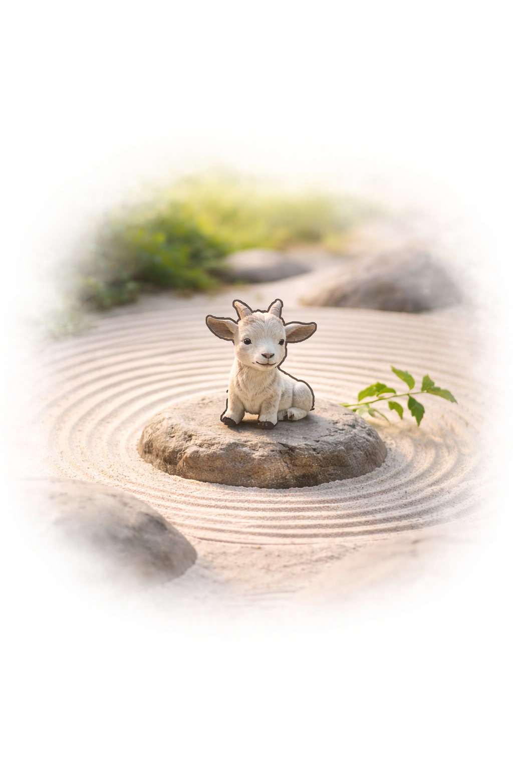 a calm goat you might recognize